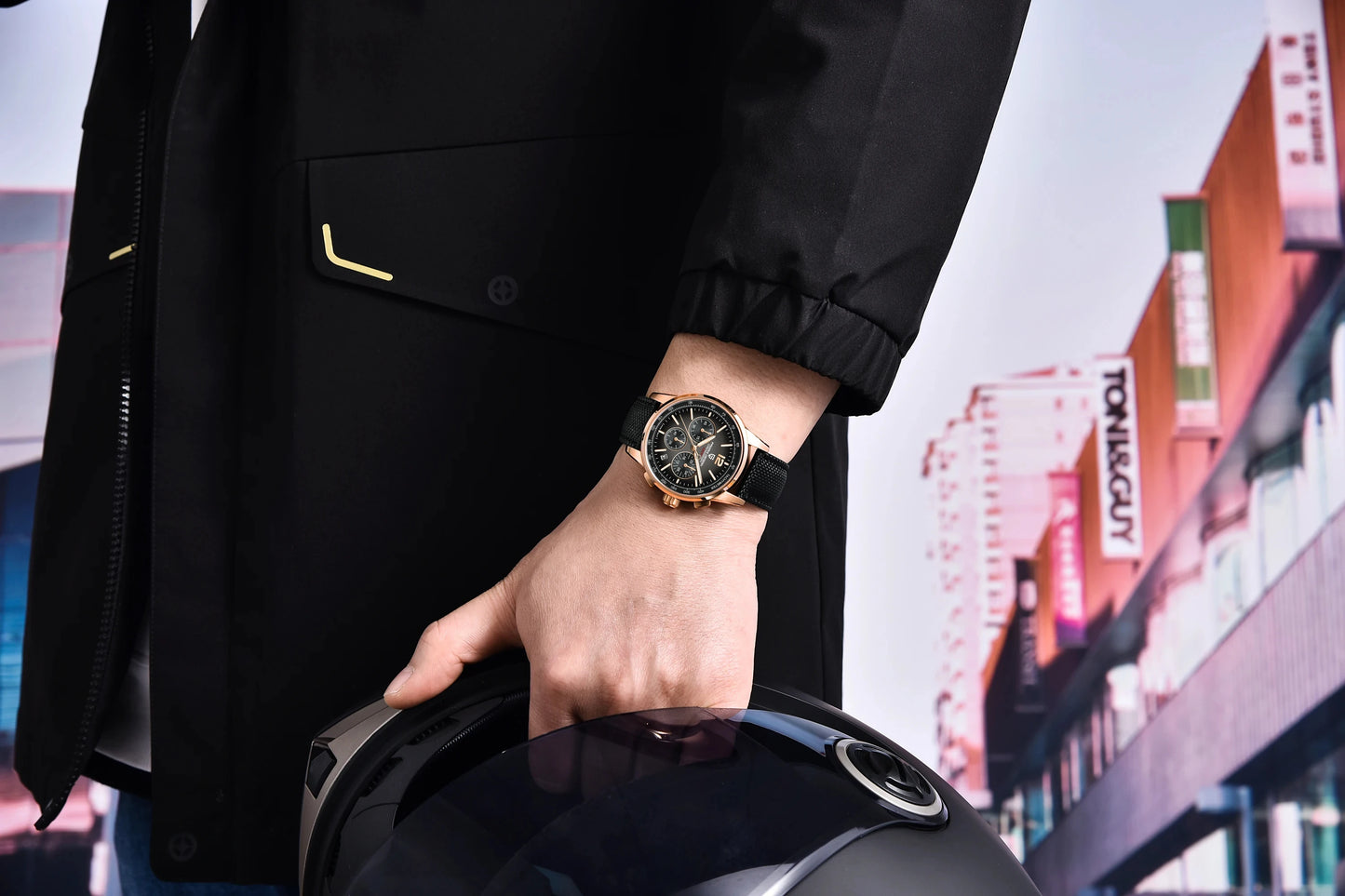 PAGANI DESIGN 2026 New Luxury Fashion Casual Men Quartz Watches VK63 100M Water Resistant Sapphire Glass Stainless Steel Watches