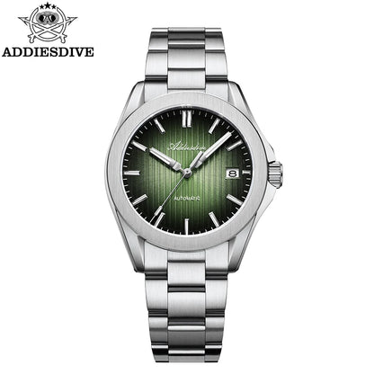 ADDIESDIVE Luxury Men's Automatic Watch Sapphire Glass Japan 8215 Mechanical Watch BGW9 Super Luminous Men Analog Watches AD2533