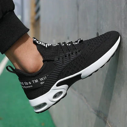 Moški športni čevlji z debelo podplatjo in modnim dizajnom, zračni in udobni čevlji, čevlji za pohodništvo na prostem, Zapatillas Hombre De Segu