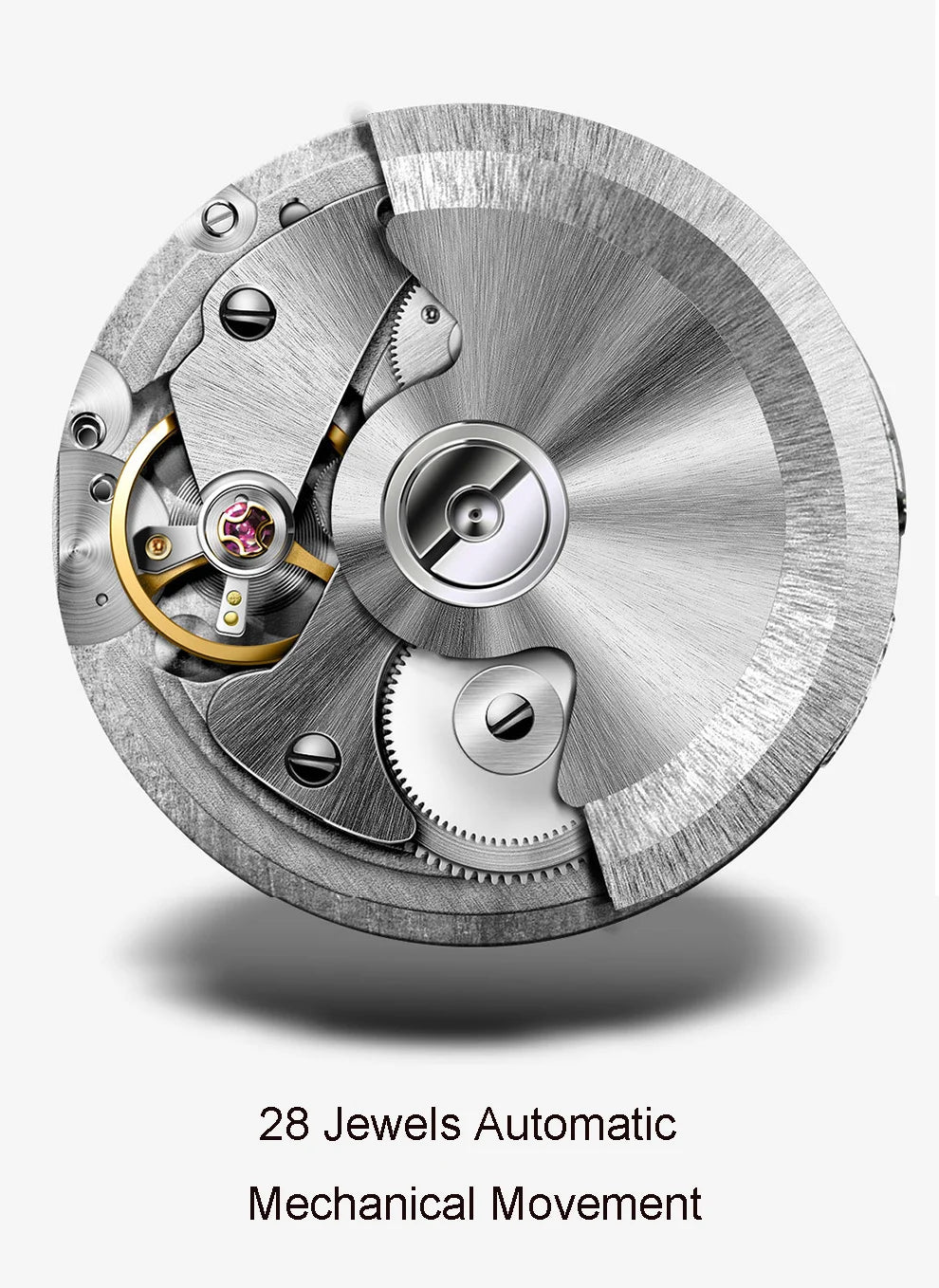 Luxury Brand Switzerland LOBINNI Perpetual Calendar Automatic Mechanical Men's Watches Sapphire Multi-function Clock L13019-8