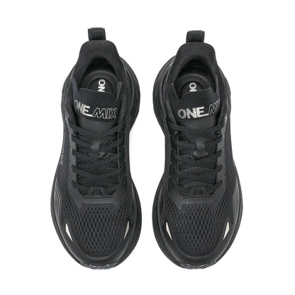 ONEMIX Nieuwe jogging- en hardloopschoenen voor dames en heren, lichte sneakers, wegschoenen, slijtvaste modieuze sportschoenen, fitnessschoenen