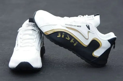Sneakers da uomo in pelle PU impermeabili, scarpe sportive casual, scarpe da tennis leggere, traspiranti, piatte e antiscivolo, Zapatillas Hombre