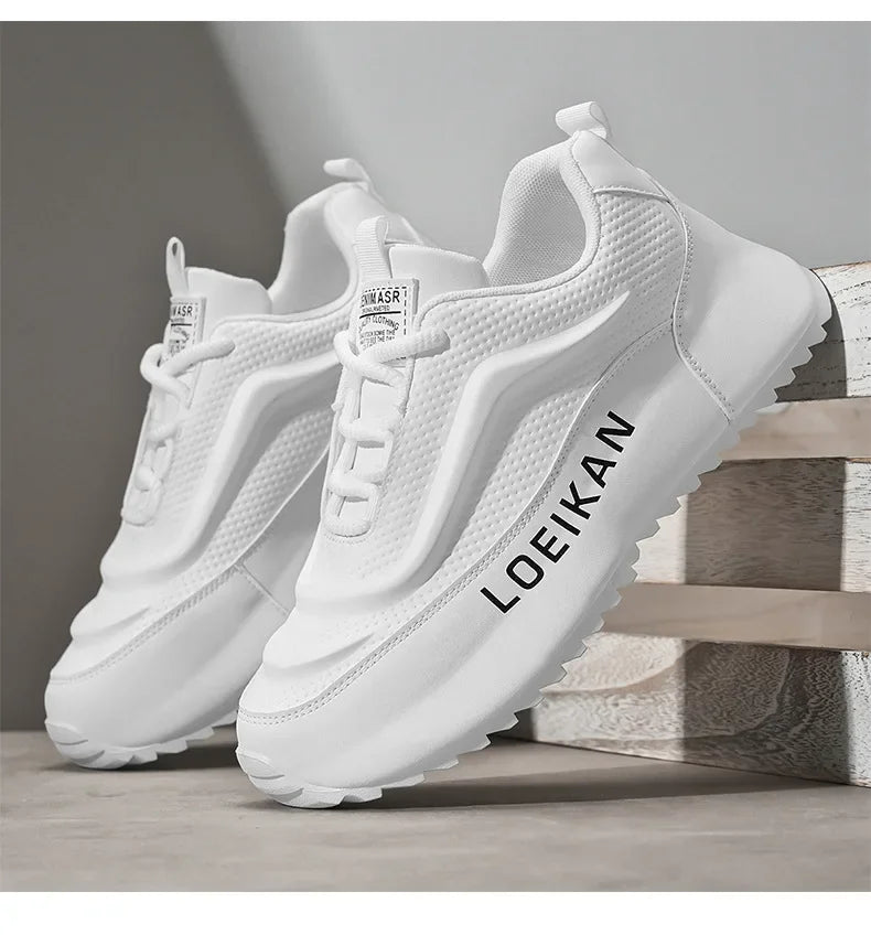 Pantofi de alergare și plimbare pentru bărbați, pantofi casual ușori de tenis, adidași sportivi, adidași respirabili, mărime mare 47
