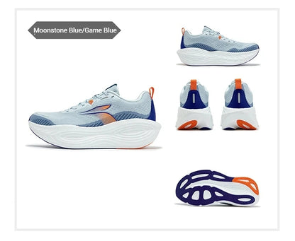 361 Degrees PopBlaze 5 Chaussures de course pour homme - Nouvelles semelles épaisses amortissantes, respirantes et antidérapantes - Baskets de jogging d'extérieur pour homme 672532212