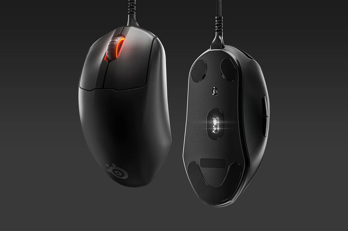 SteelSeries Prime Wired Esports Performance Gaming Mouse 18000 DPI TrueMove Pro Optical Sensor – Magnetic Optical Switches