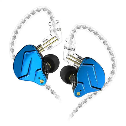 KZ ZSN PRO X Metal In Ear Earphone 1BA 1DD Hybrid Drive HIFI Sport Noise Cancelling Earbud Headset KZ ZSNPROX ZES ZEXPRO DQ6S