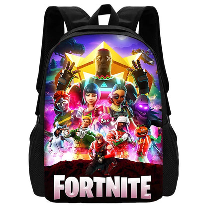Popular Game FortniteS Kids Backpacks Boys and Girls Student Birthday Gift Child School Bags Unisex Camping Durable Rucksack