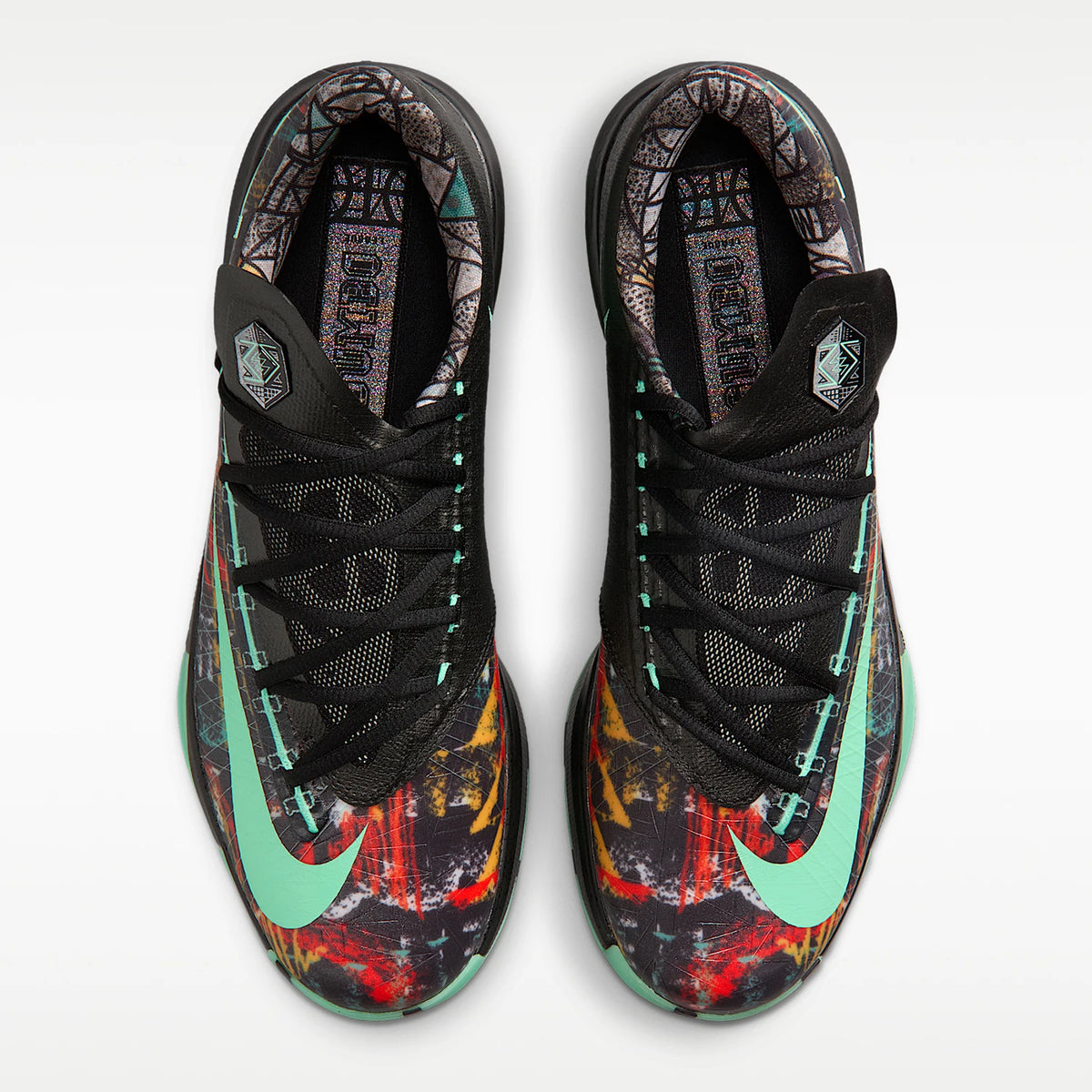 Zapatillas de baloncesto Nike Authentic Zoom KD 6 para hombre, modernas retro Rebound FQ8356-900