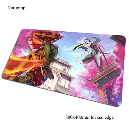 overwatch padmouse 80x40cm mousepad pentru jocuri cadou de Halloween mousepad mare pentru gamer birou de computer covoraș mare mousepad pentru laptop pc