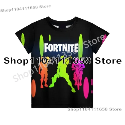 Birthday Gifts 3D Print Banana Peely Team Leader Bear F-Fortnite T Shirt T-shirt Men's Tee Battle Royale Game Summer Tops