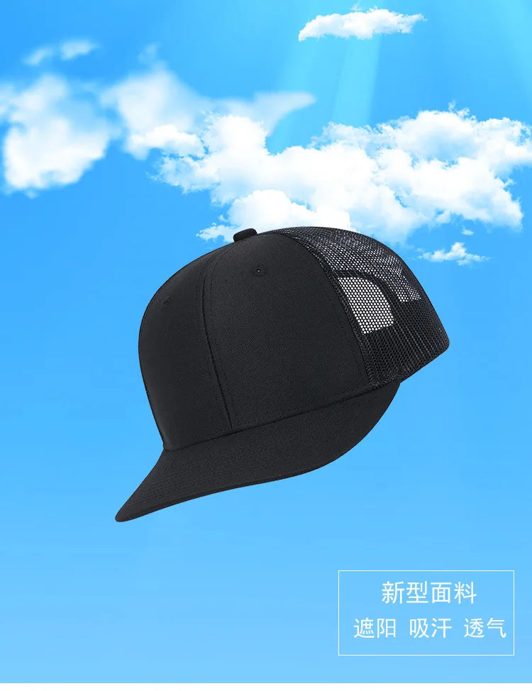 High Quality Mesh Baseball Cap Women Men Summer Cotton Breathable Sunhat Unisex Adjustable Snapback Trucker Hats Male Female