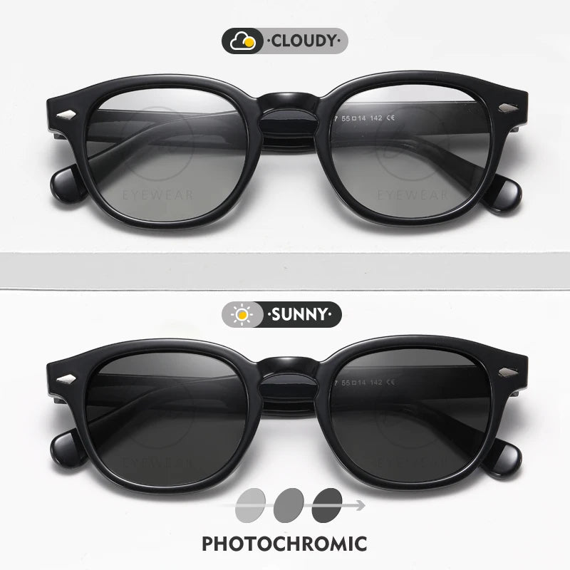 LM NEW Fashion Photochromic Sunglasses Women Men Polarized Blue Eyewear Drivign Outdoor UV Protection Eyewear gafas de sol mujer