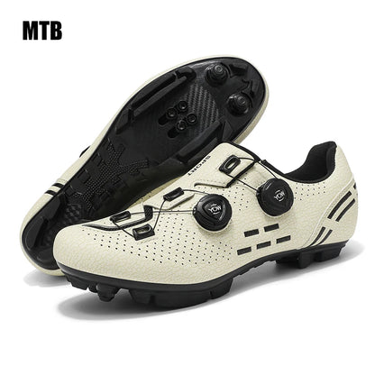Men’s Professional MTB and SPD Cycling Shoes Mountain Racing Shoes Women’s Mountain Racing SPD Road Cycling Shoes