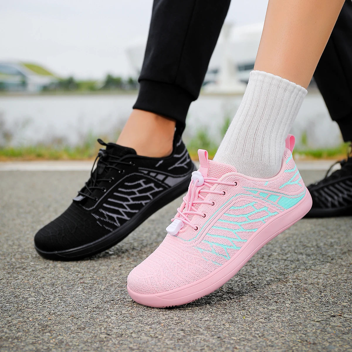 Pantofi de mers pe jos cu vârful larg, pentru mersul desculț, confortabili, antiderapanti, pentru drumeții, camping, trekking, adidași unisex, pentru activități în aer liber, ciclism, sală de sport și fitness