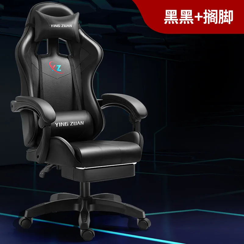 Gaming Chair for Computer Desk Office Home Use Ergonomic High Back Mesh Reclining PC Chair with Lumbar Support and Adjustable