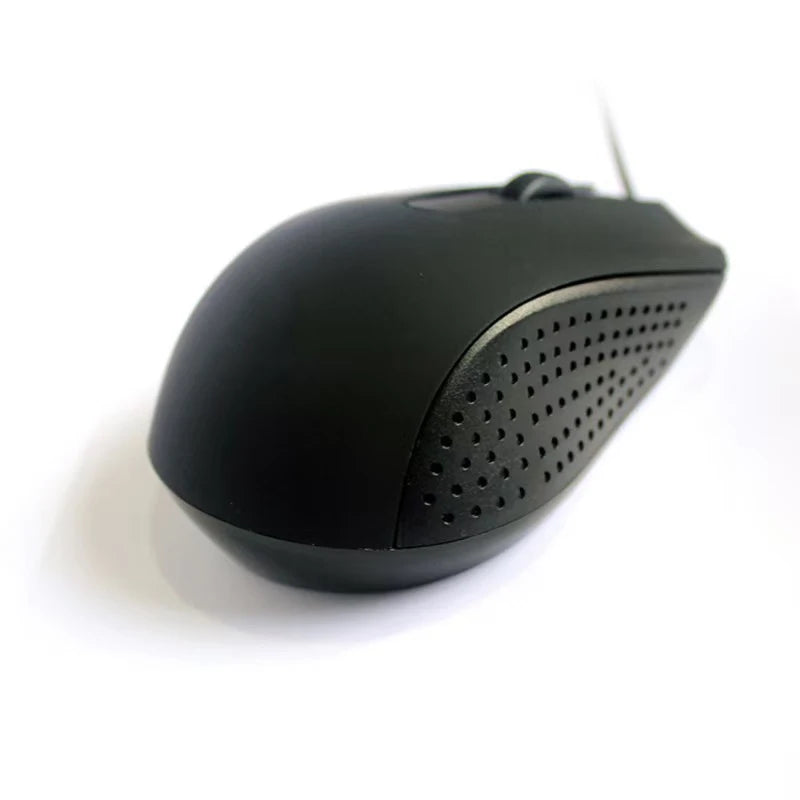 USB Wired Optical Mouse for PC & Laptop, Ergonomic 1200 DPI USB Wired Optical Mouse for Home Office, Business & Gaming