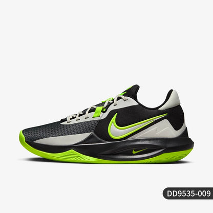Nike Official Authentic PRECISION VI Men's Cushioned Low-Cut Basketball Shoes DD9535-009
