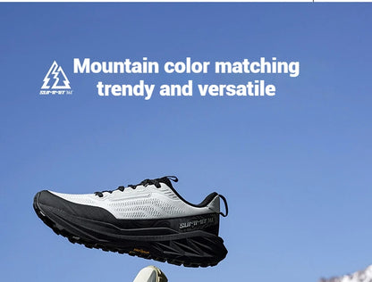 361 Degrees Yushan 3.0 Men Running Shoes Hiking Cushioning Flexible Breathable Non-slip Outdoor Jogging Male Sneakers 672532214