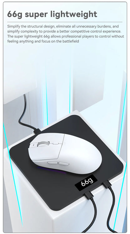 Bežični miš AJAZZ AJ139Pro/AJ139V2MC PMW3395/PAW3311 čipset 12000-26000Dpi profesionalni gaming miš