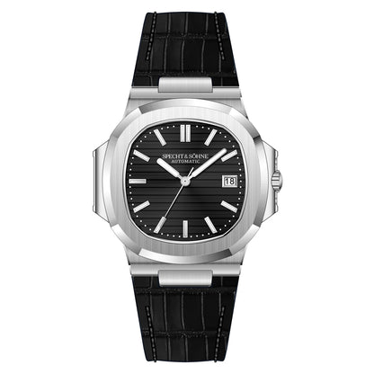 Novo relógio masculino Specht&Sohne mecânico Japan Miyota 8215 Movt em aço inoxidável rose gold clássico 5711 impermeável