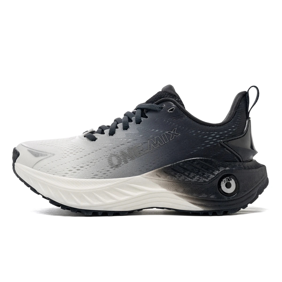O-Resilio Running Shoes Men Cushion Stability Outdoor Sports Casual Mesh Lace-Up Lightweight Gym Jogging Sneakers