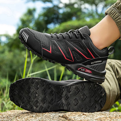 Men's Hiking Shoes Waterproof All-Terrain Outdoor Sneakers Non-Slip for Trekking Camping Tactical Training Outdoor Cycling