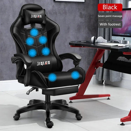 High quality gaming chair RGB light office chair gamer computer Ergonomic swivel chair Massage Recliner New gamer chairs