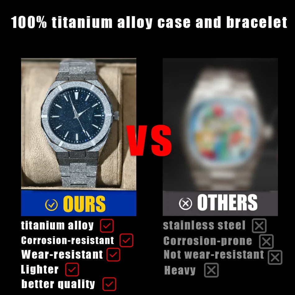 Men's wristwatch Starry Frosted Men Quartz Watch Fashion And Luxury Gentleman Watches Golden Watch Waterproof Silver Accessories