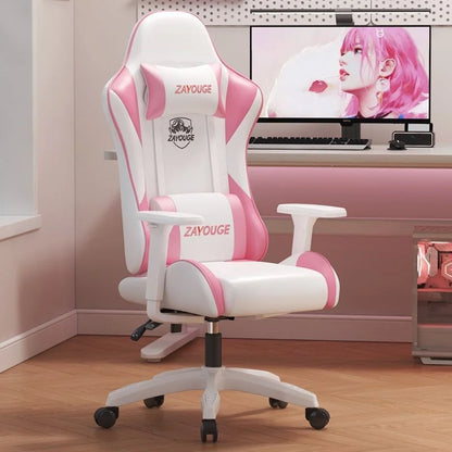 AOLIVIYA Gaming Reclining Office Chair Home Computer Rotating Lifting Backrest Internet Cafe E Sports Game Seat With Footrest