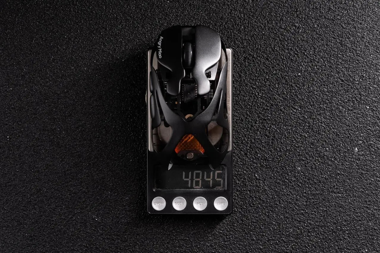 Angry Miao Infinity Gaming Wireless Mouse Metal Ultralight PAW3950 30K DPI Tri-Mode 8K Gaming Mouse with Hot-Swappable Switches