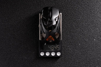 Angry Miao Infinity Gaming Wireless Mouse Metal Ultralight PAW3950 30K DPI Tri-Mode 8K Gaming Mouse with Hot-Swappable Switches
