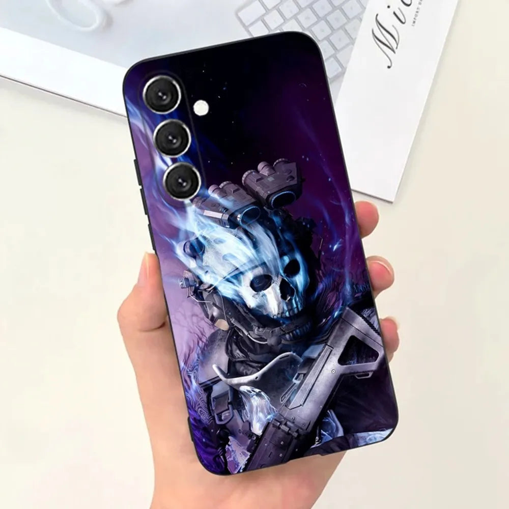 C-COD Call Of Duty hosts Phone Case For Samsung S25,S24,S21,S22,S23,S30,Ultra,S20,Plus,Fe,Lite,Note,10,9,5G Black Cover