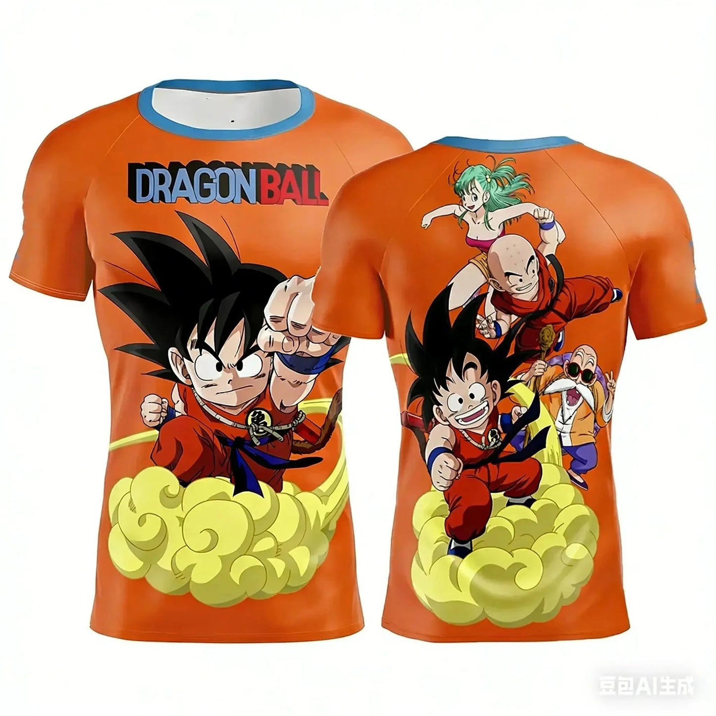 Summer 2026 Dragon Ball 3D T-shirt Oversized Majin Vegeta Blue Lightning Print Breathable Gym Streetwear Unisex Men Women Kids