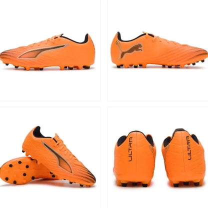 Chaussures de football PUMA pour hommes MG Cleat Soccer TT avec crampons à rainures 108519-01 108519-03, talon renforcé