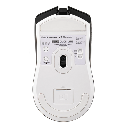 EPOMAKER Click Lite Wired/BT/2.4GHz Wireless Gaming Mouse PAW3311 Sensor 800 to 24000 DPI with 500mAh Battery for PC/Mac/Linux