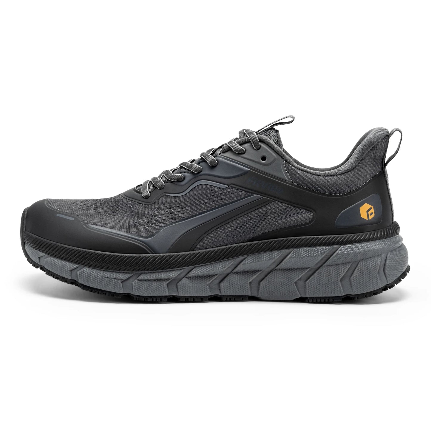 FitVille Men's Wide Toe Box Shoes Cushioned Well Sneakers Non Slip Lightweight Breathable Running Shoes for Swollen feet