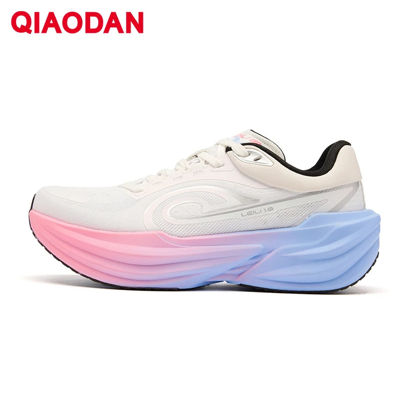 QIAODAN TG1.0 Marathon-wedstrijdschoenen voor heren, schokdempend, met hoge veerkracht, voor langeafstandstraining, hardloopschoenen QDB023253285