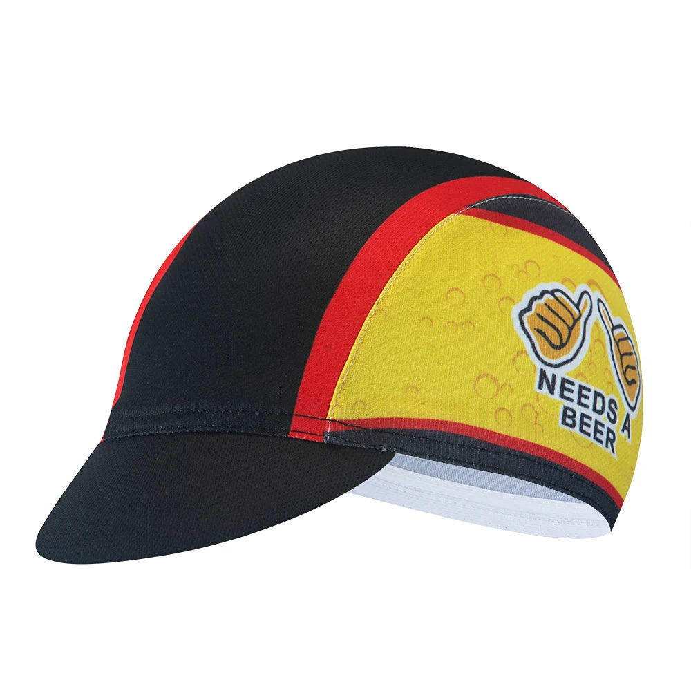 Beer Cycling Cap Outdoor Sports Hat Team Bike Caps Breathable Summer Sun Protection Unisex