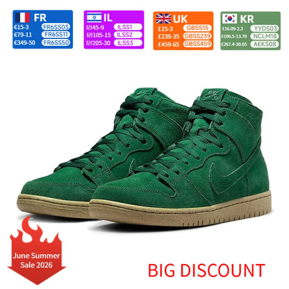 Nike Dunk SB Dunk High – retroinspirerade, trendiga, halkfria och slitstarka mid-top-sneakers för fritidsbruk DQ4489-300