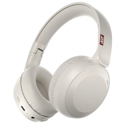 Acer OHR205 Casque Audio Sans Fil Bluetooth 6.0 Pliable Over-Ear avec Transducteurs 40mm, Multipoint pour Maison et Bureau, Écouteurs Stéréo