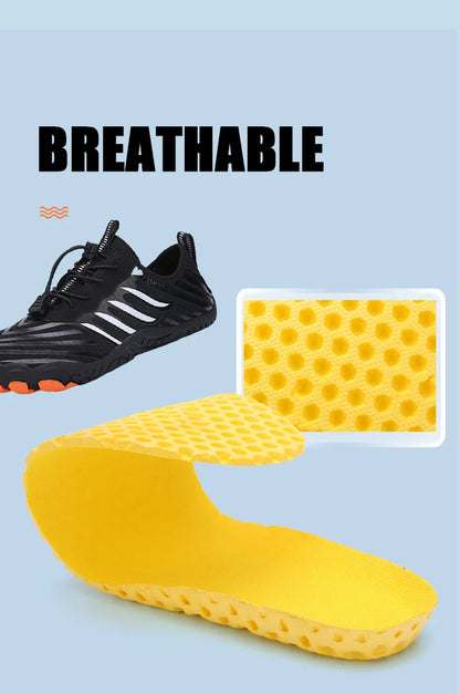 Uomo Donna Scarpe da acqua Scarpe acquatiche Scarpe drenanti Sport da spiaggia Sandali da nuoto Asciugatura rapida Canottaggio A piedi nudi Immersioni Pesca Surf Sneakers