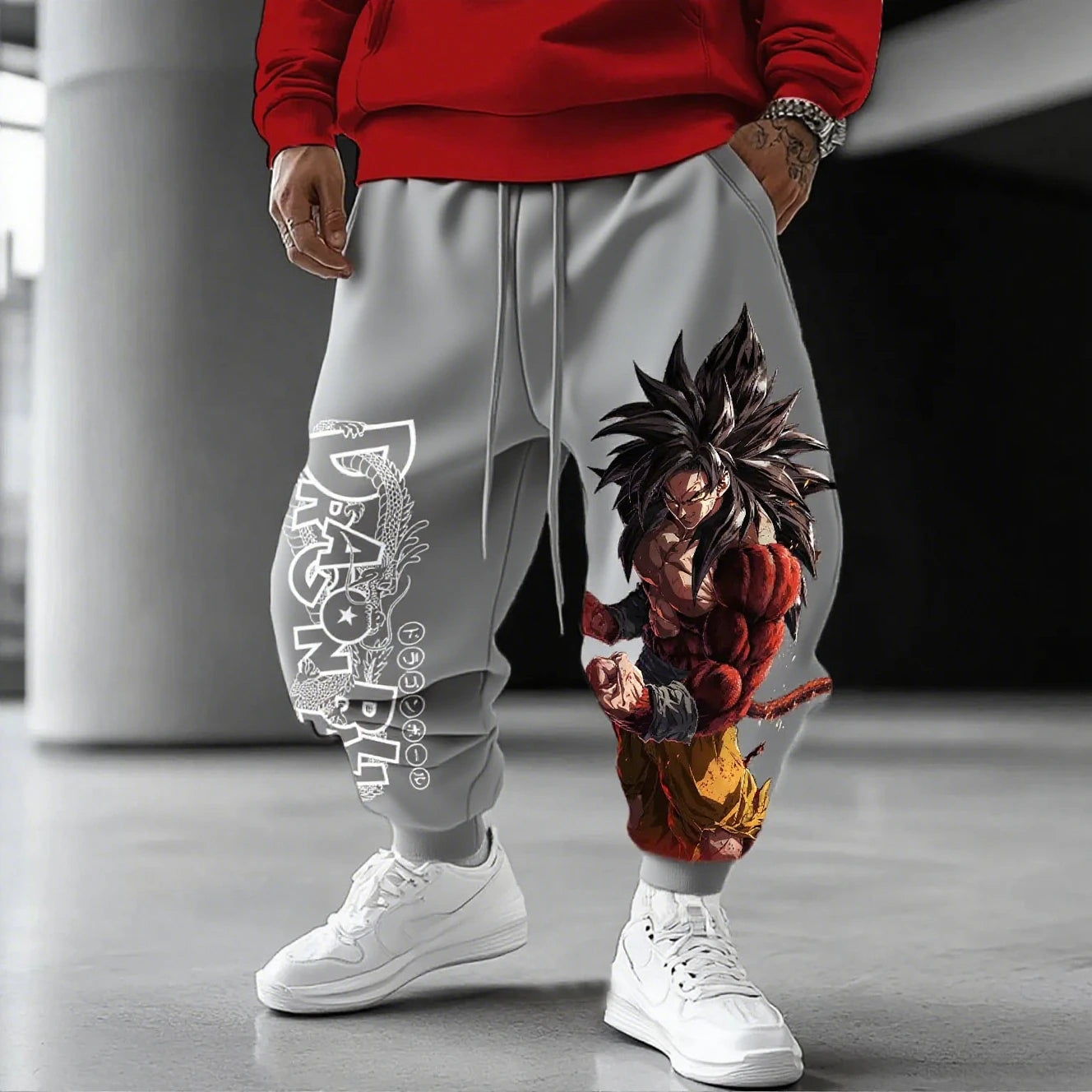 2026 Summer Dragon Ball Goku 3D Print Joggers, Quick Dry Oversized Outdoor Hip Hop Casual Pants for Men Women Kids Y2K