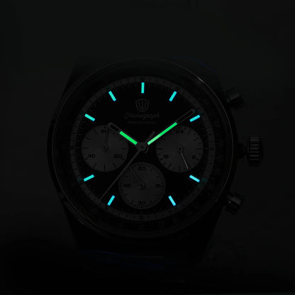 Watchdives Premier WD0526 Men Watch VK63 Mecha Chronograph Quartz Watches Sapphire Waterproof 316L Stainless Steel Wristwatch
