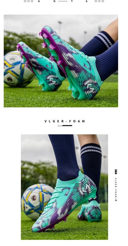 Men Professional Football Boots Resistant Comfortable Training Male Soccer Shoes Ultralight Top Quality Match Football Shoes