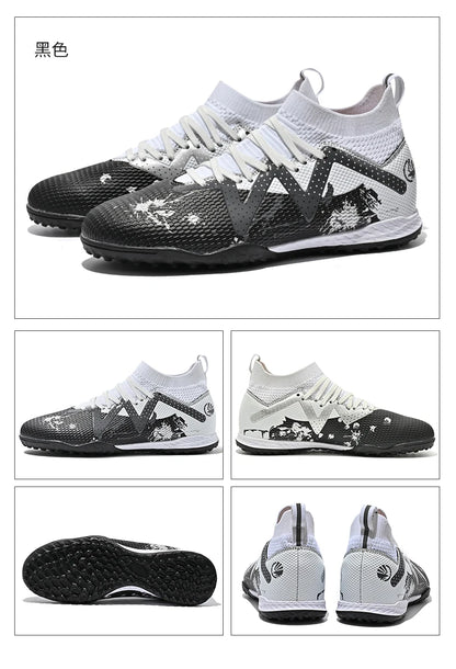 Moški Novi nogometni čevlji TF Society Professional Udobni vrhunski moški nogometni čevlji za odrasle, vsakodnevni, ultralahki nogometni čevlji