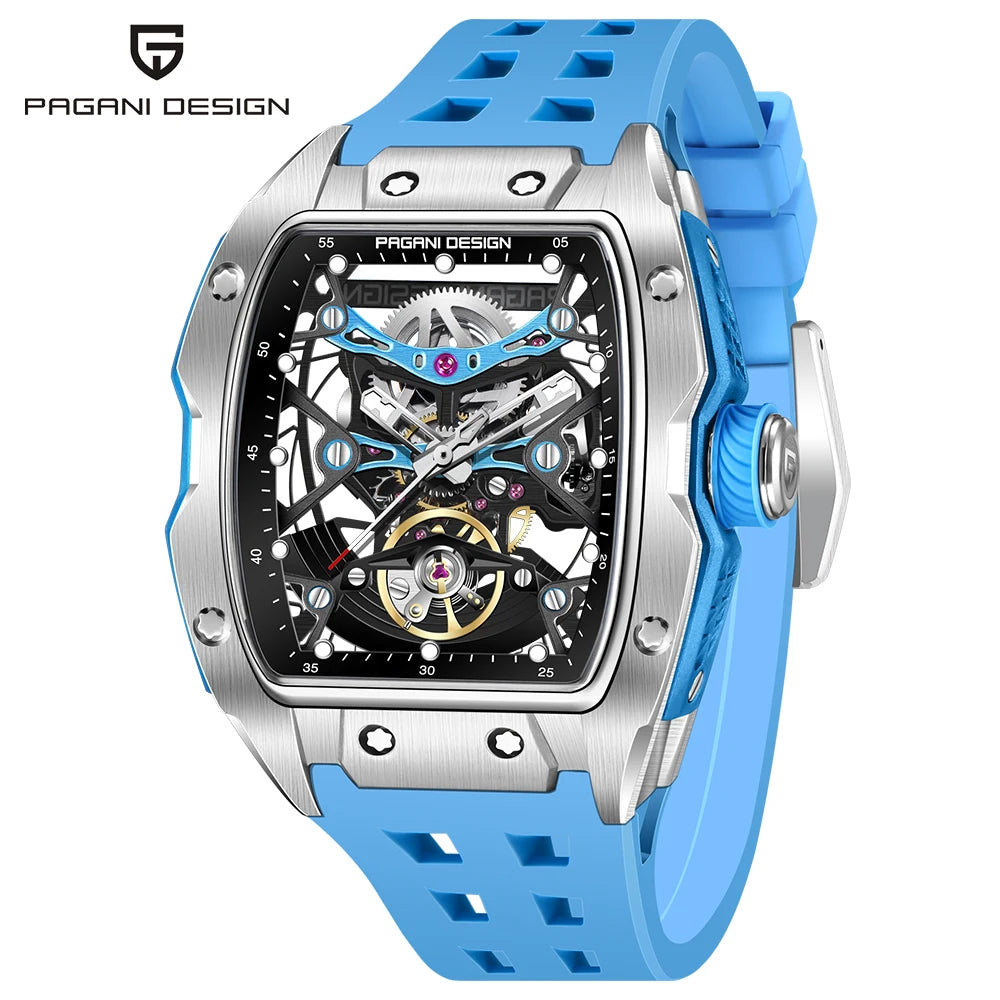 2026 Pagani Design new men's watch 50 meter waterproof stainless steel case luminous dial fashionable men's mechanical watch