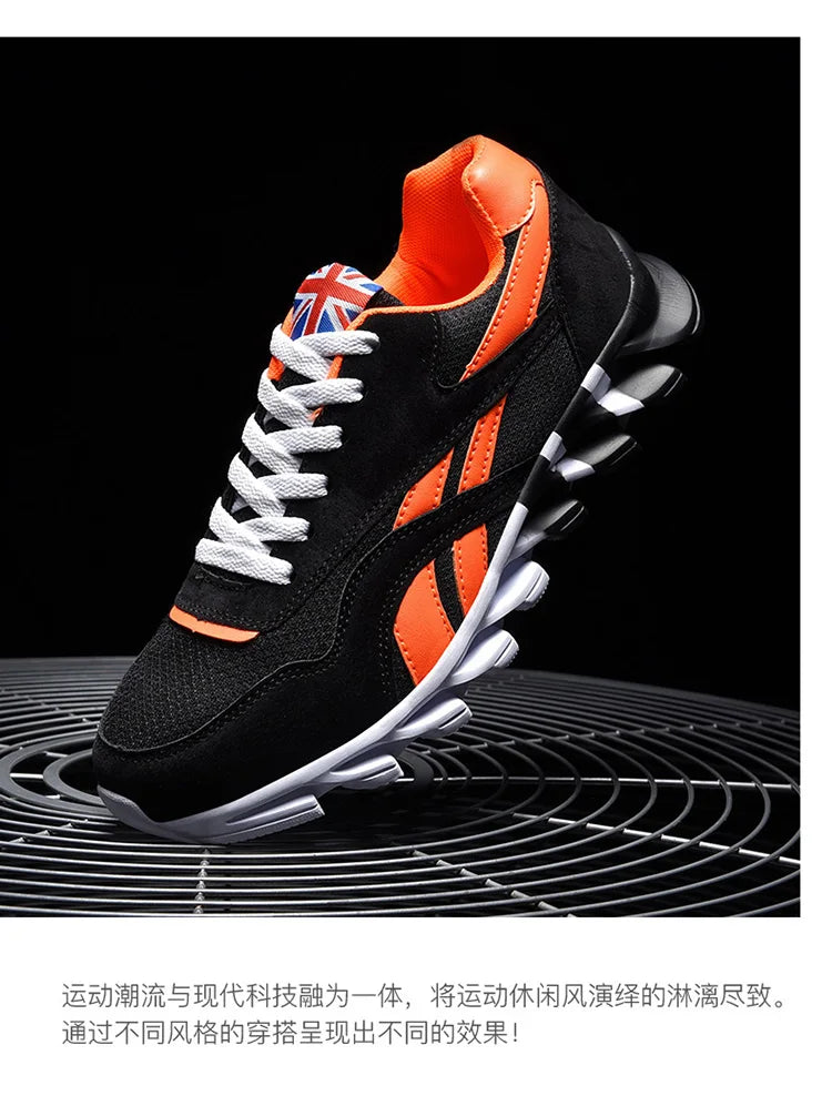 New Men's and Women's Running Shoes Breathable Casual Sneakers Anti-slip Vibration Comfortable Outdoor Sports Walking Shoes 36-48