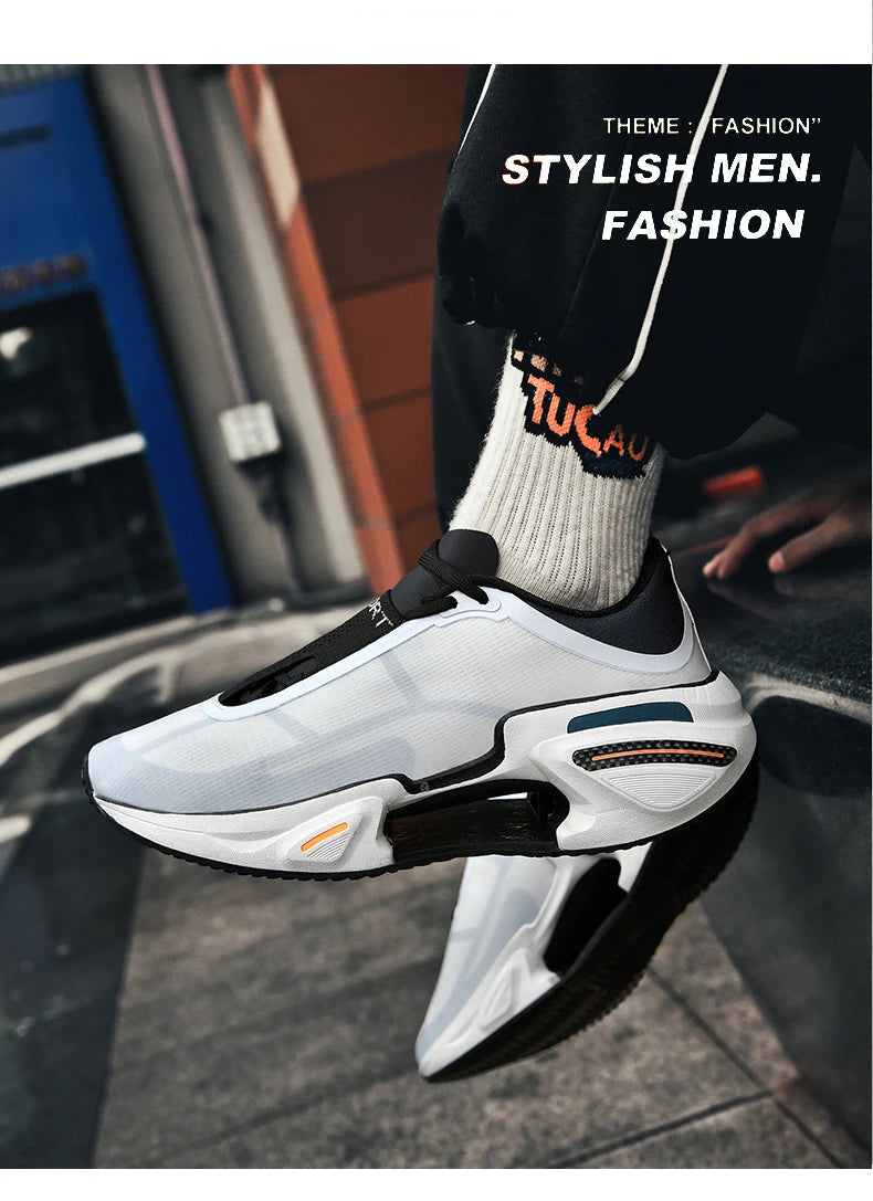 2026 New Men Sports Breathable Lightweight Comfortable Athletic Nonskid Sneakers Daily Leisure Shopping Walking Marathon Shoes