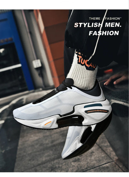 2026 New Men Sports Breathable Lightweight Comfortable Athletic Nonskid Sneakers Daily Leisure Shopping Walking Marathon Shoes