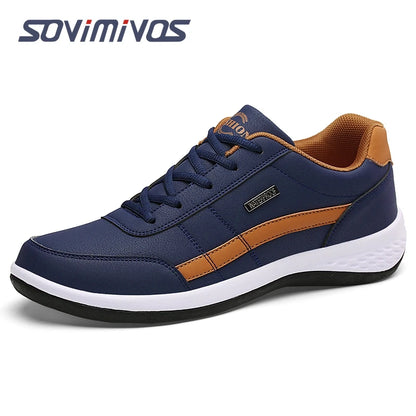 Men's Walking Shoes - Slip-On Tennis Running Shoes Memory Foam Lightweight Work Sneakers for Indoor Outdoor Gym